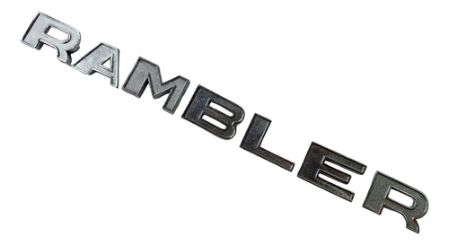 Rambler 1962 - Juego Letras Rambler Traseras