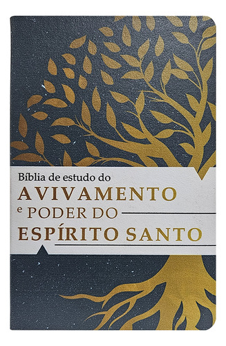 Bíblia De Estudo Do Avivamento E Poder Do Espírito Santo Rc Com Harpa Avivada E Corinhos, De João Ferreira De Almeida. Editorial Cpp En Português, 2017