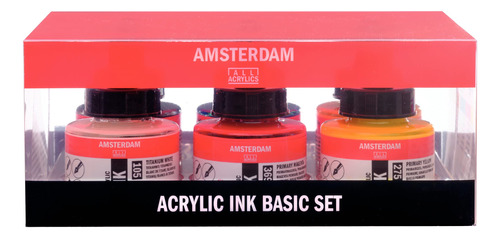 Amsterdam Ink Set Combo Talla Unica Multicolor