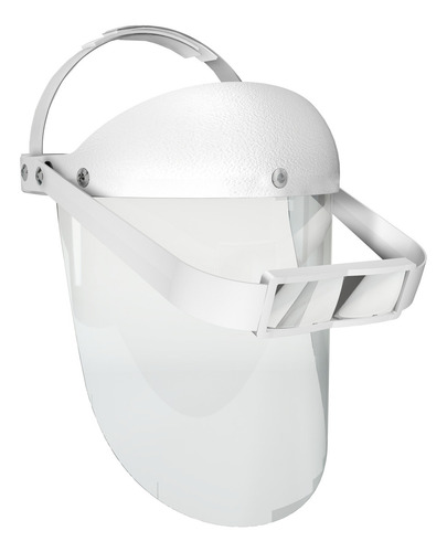 Protetor Facial Com Lupa Pro Face (face Shield) Cor Branco