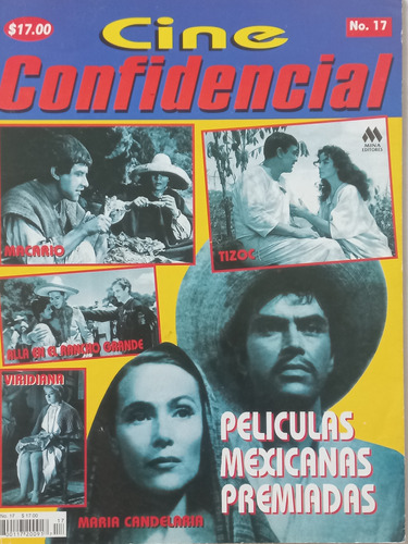 Revista Cine Confidencial No.17 Mayo 2001 Peliculas Mexicana