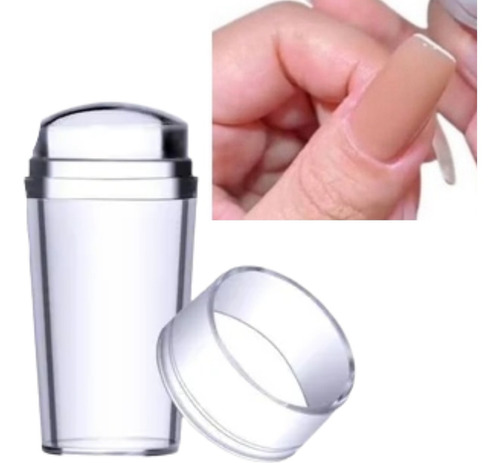 Ferramenta Para Fazer Unha Francesinha De Silicone Manicure