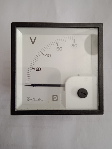 Medidor Amperimétrica Y Voltaje Analogico.