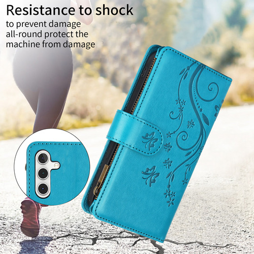 Funda De Piel Tipo Cartera Con Tapa Para Samsung Galaxy A56 A36 A26 A16 A06