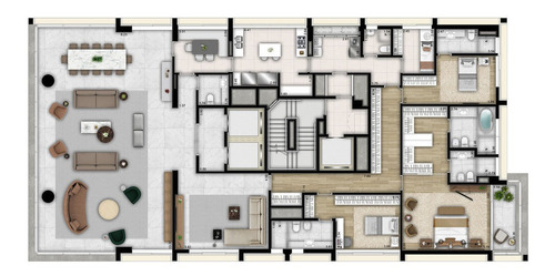 Imagem 16 de 20 de Apartamento Residencial Para Venda, Vila Nova Conceição, São Paulo - Ap10370. - Ap10370-inc
