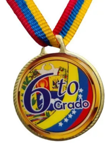Medalla Para Promociones 6to Y Abc