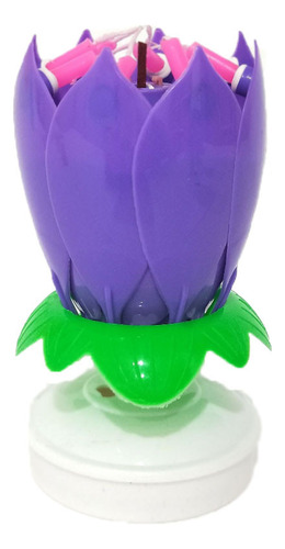 Lotus Music Lotus Candle Music Candle Double Flower