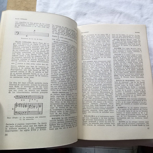 Diccionario Universal De La Música. Kurt Pahlen. 1a Ed, 1959
