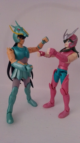 Caballeros Del Zodiaco Dragon Shiryuu Y Andrómeda Bandai (Usado)