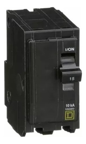 Interruptor Termomagnético Squared Qo215 2x15amp Enchufable