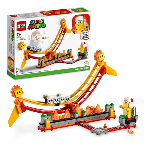 Kit Lego Super Mario Gran Ola De Lava 71416 218 Pzs 7