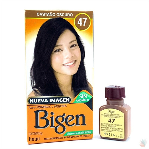 Bigen Pigmento Cejas Barba Cabello Original