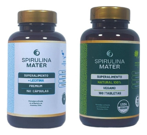 Pack Reducción De Peso Spirulina (consulte Envío Gratis)