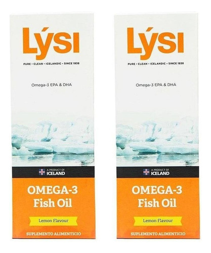 Lysi Omega 3 Epa Y Dha 2 Pack