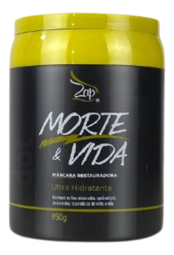 Zap Morte & Vida Máscara De Hidratação Profunda 950g