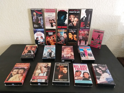 Lote #7, Veinte Películas Vhs, Coleccionables, Vintage