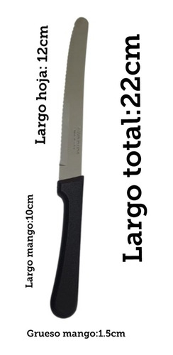 Cuchillo Sierra Para Fruta/pan Tramontina (6 Pzas)