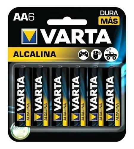 Pilas Aa Varta Alcalinas Ideales Radio Control Remoto Usa