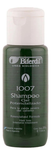 Shampoo Gel Biferdil 1007 Potencializado Caida Severa 200 Ml