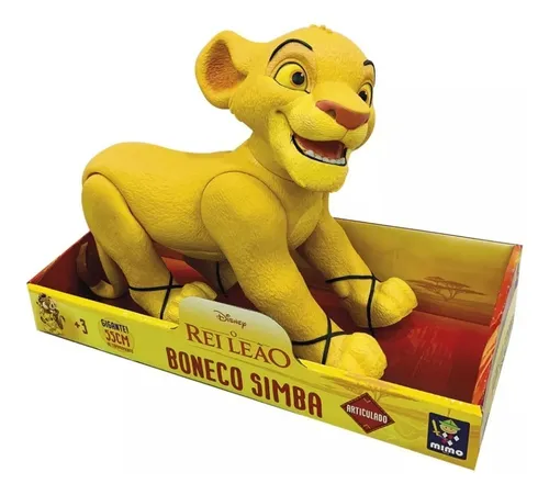 Mu eco Juguete Rey Le n Simba Gigante 45 Cm Ni os Articulado