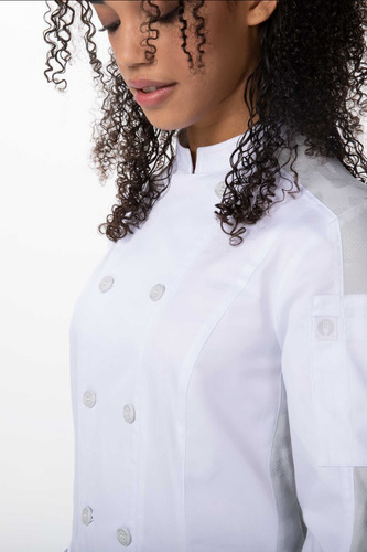 Filipina Chef Works Modelo Mojave Blanca (dama)