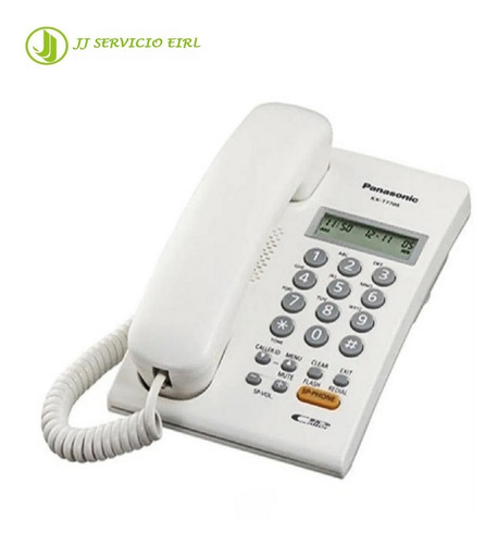 Imagen 2 de 3 de Panasonic Perú - Teléfono Fijo Con Altavoz Id Kx-t7705 Nuevo