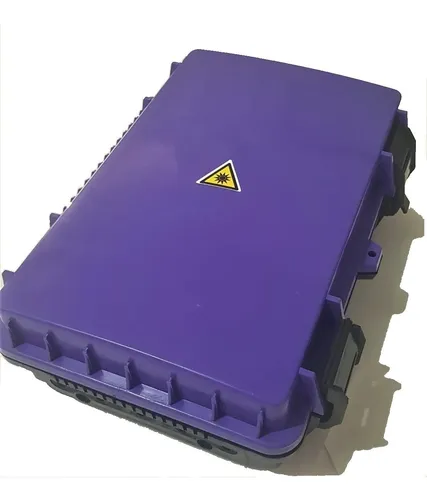comprar Kit C\u002F10 Caixas De Atendimento Cto 1x16 3 Travas Vazia Roxa