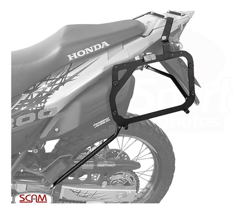 Suporte Bau Lateral Honda Xre 300 2010+ Scam Spto067