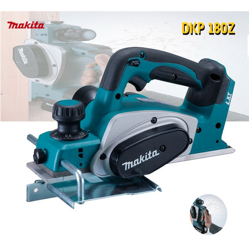 Plaina Elétrica Manual Makita Dkp180z 18 Mm Azul