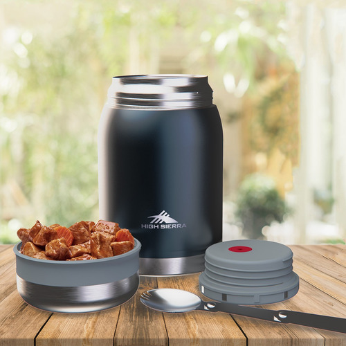 2 Termos Para Alimentos Acero Inoxidable High Sierra