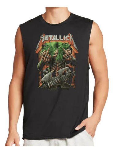 Playera Tank De Heavy Metal Metallica30