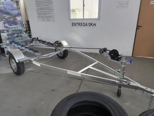 Trailer Homologado Para Lancha Semirrigido Moto De Agua Bote
