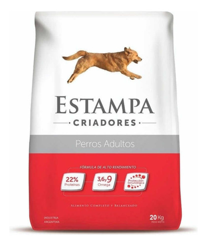 Estampa Tradicional, Perro Adulto 20kg