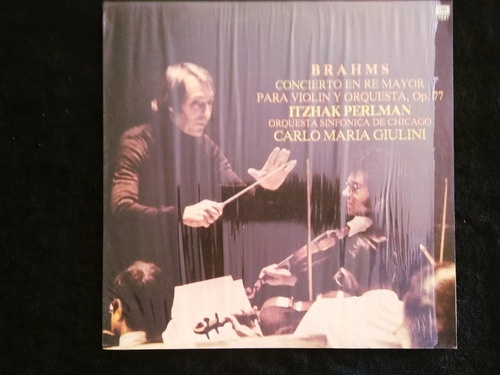 Vinilo  Itzhak Perlman / Carlo Giulini  Brahms  Supercultura