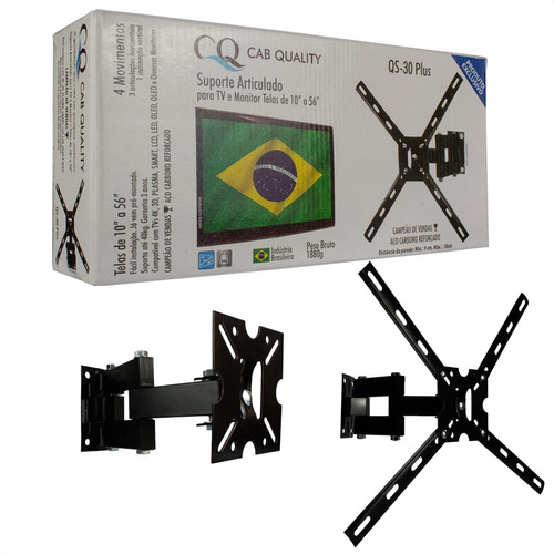 Suporte Articulado 4 Movimentos Tv Samsung 50 Polegadas