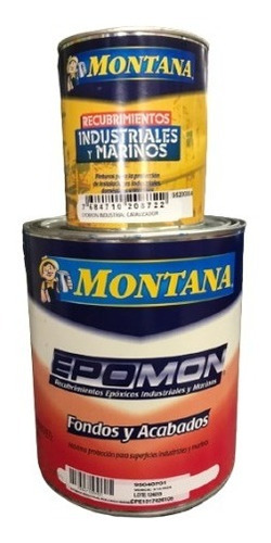 Pintura Epoxica Epomon Industrial Gris Montana Cod: 1058300