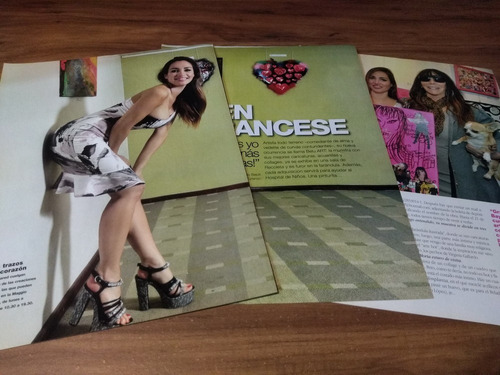 (z225) Belen Francese * Clippings Revista 3 Pgs * 2012