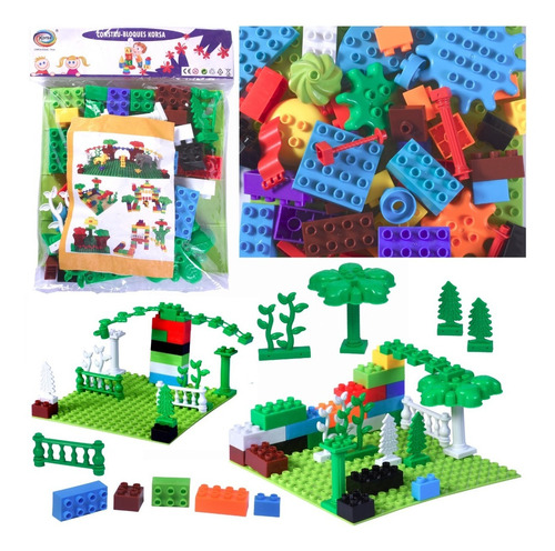 Roma City Building Blocks Base Para Construir Ciudad Tc8014 