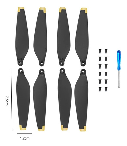 8 Pcs Drones Palas De Hélices Para Dji Mini 3 Accesorios