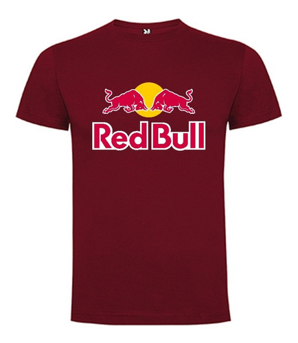 Polera Red Bull Algodon Pow Club