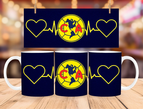 Tazas De Cafe Personalizadas Equipo Futbol Liga Mexicana #26