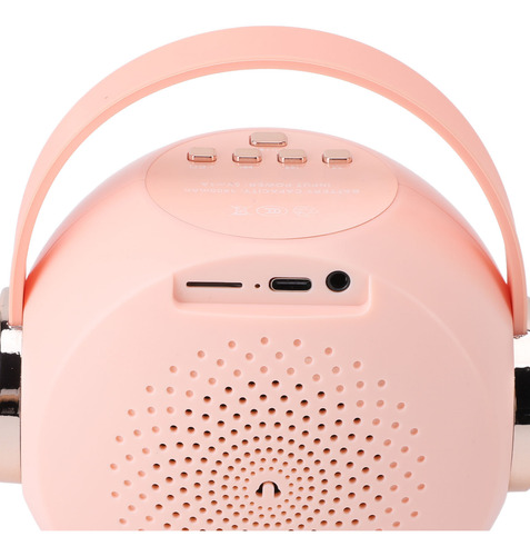 Micrófono Inalámbrico Portátil Con Altavoz De Karaoke
