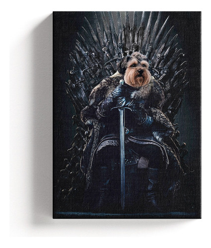 Cuadros Decorativos Personalizados Mascotas - Game Of Throne