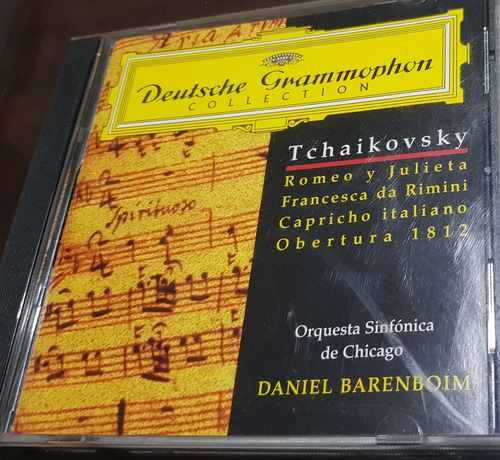 Deutsche Grammophon Collection Tchaikovsky Cd