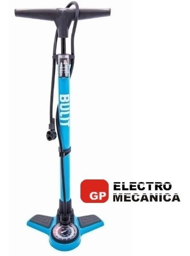 Imagen 2 de 9 de Inflador Con Manometro Grande Bulit Serie 600 Pie Cuotas
