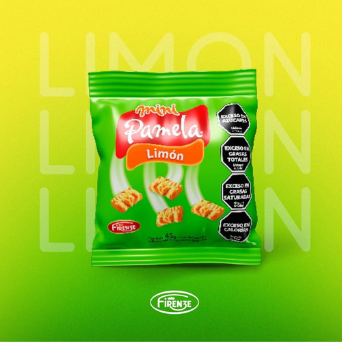 Galletas Mini Pamela De Limón Bocaditos Materos X 180g