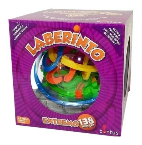 Laberinto Extremo Bontus 138 Niveles Jugueteria Bloque