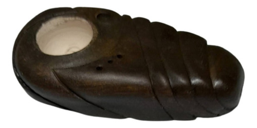 Imagen 3 de 8 de Pipa Ceramica Hecha A Mano Fácil De Limpiar 6 Cm. Artesanal