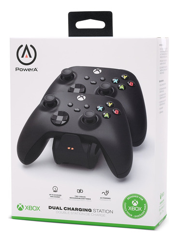 Cargador Dual Controles Xbox One / Series X/s + 2 Baterias  