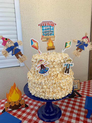 Kit Completo Festa Junina E Julina Com 20 Peças - Decoração